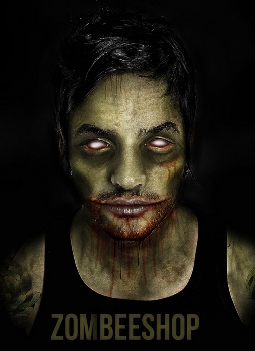 Лукас Сильвейра в арт-проекте Famous Zombies