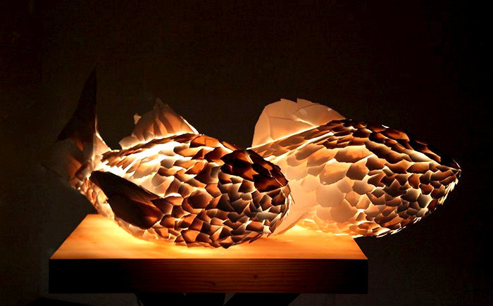 Fish Lamps: скульптуры-светильники знаменитого Фрэнка Гэри (Frank Gehry)