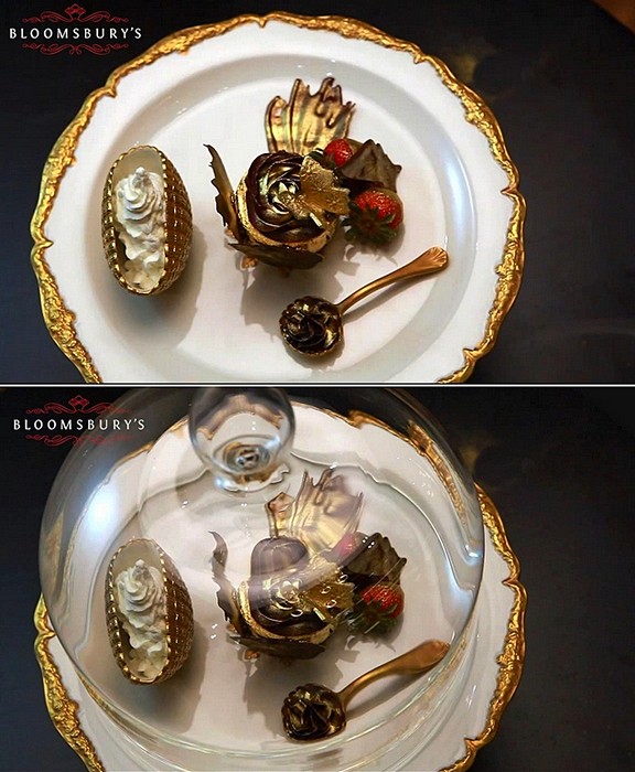 Golden Phoenix Cupcake от Bloomsbury. Самый дорогой в мире кекс