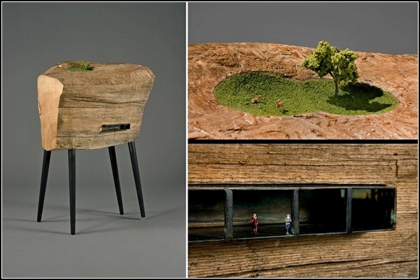 Чудесные скульптуры-пейзажи Micro Landscapes для крошечных человечков
