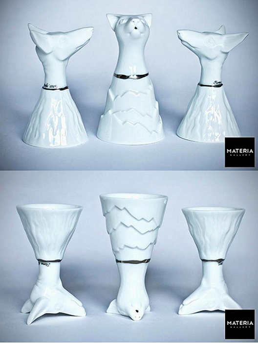 Креативная фарфоровая посуда Илоны Ромуле (Ilona Romule)