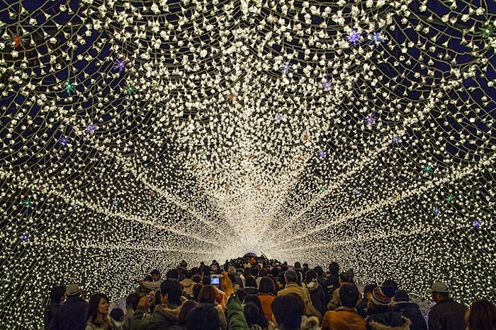 Tunnel of Lights: самая большая световая инсталляция в мире