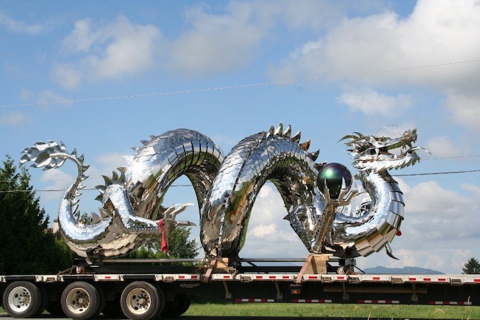 Скульптуры Кевина Стоуна (Kevin Stone), сделанные из нержавеющей стали