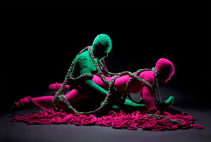 Эротическая инсталляция Lana Sutra для United Colors of Benetton