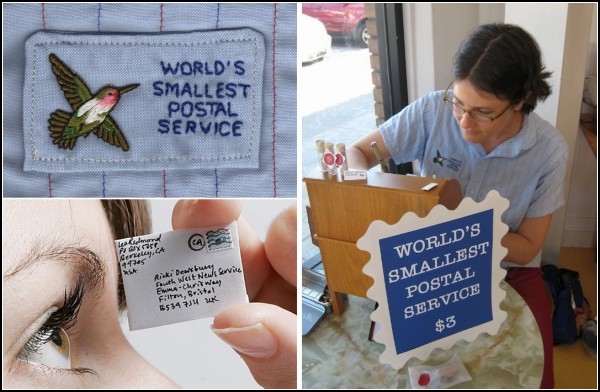 World’s Smallest Postal Service. Микро-письма от Лии Редмонд