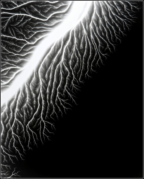Lightning Fields. Фото самодельных молний от Hiroshi Sugimoto