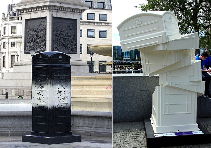 Новый дизайн для знаменитых лондонских телефонных будок. Арт-проект BT Artbox