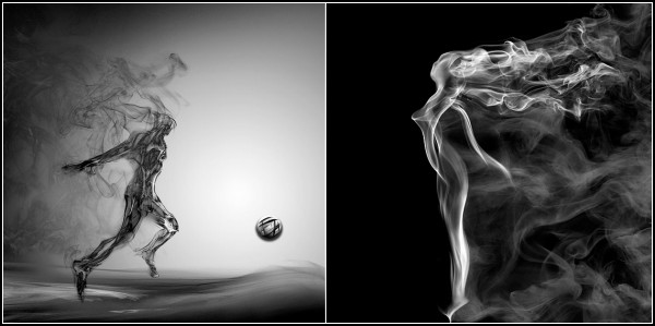 Smoke art в фотоколлажах Мехмета Озгура (Mehmet Ozgur)