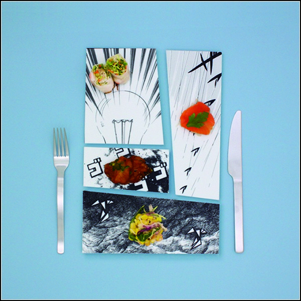 Креативная посуда-паззл  Manga Plates