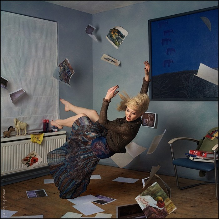 Passion Dream In-Flight, позитивная серия фотографий российско-голландской фотохудожницы