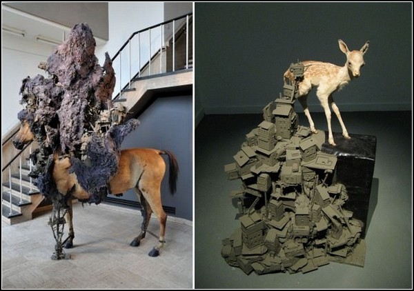 Животные и цивилизация. Злободневные скульптуры Пима Палсграафа (Pim Palsgraaf)