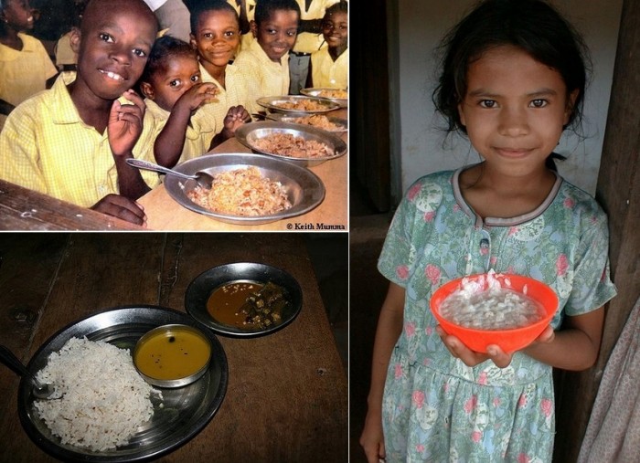 Гаити, Индия, Гондурас: школьные обеды разных стран