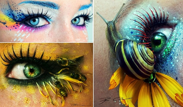  Фантастический макияж в виде боди-арта от Svenja Jodicke