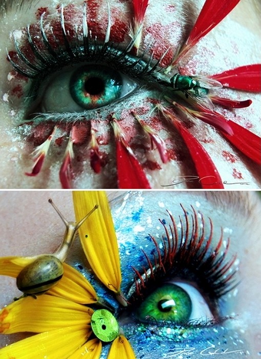  Фантастический макияж в виде боди-арта от Svenja Jodicke