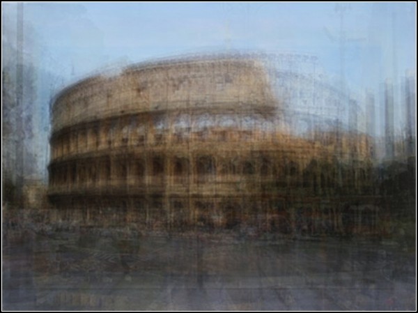 Римский Колизей. Туристический сюрреализм от Коринн Вайоннет