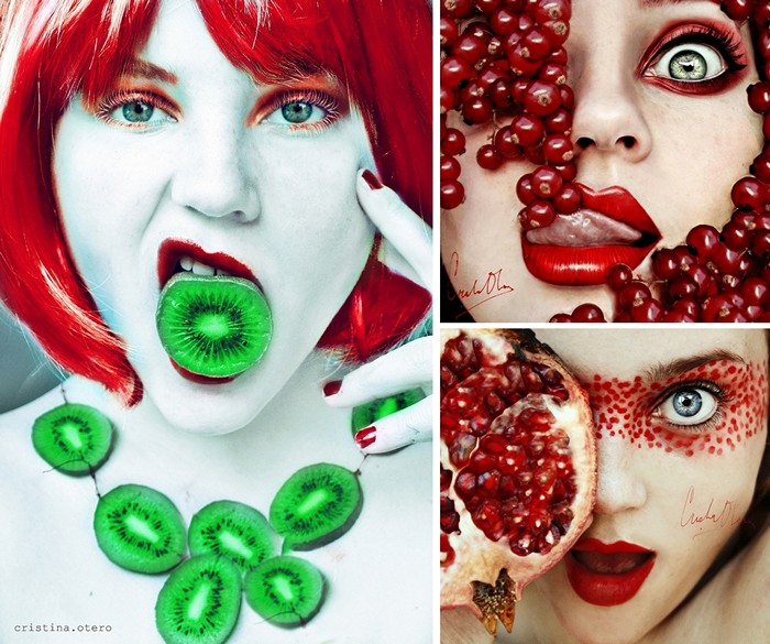Tutti Frutti, фруктовые автопортреты Кристины Отеро