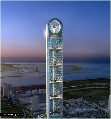 Новый небоскреб в Арабских Эмиратах, теперь с пропеллером