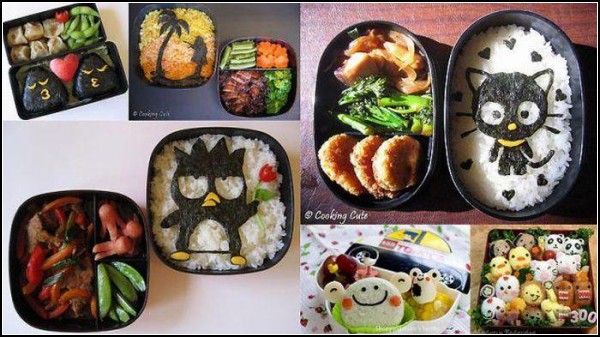 Суши-арт в японских bento-boxes