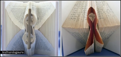 BookOfArt. Скульптуры-оригами из книг