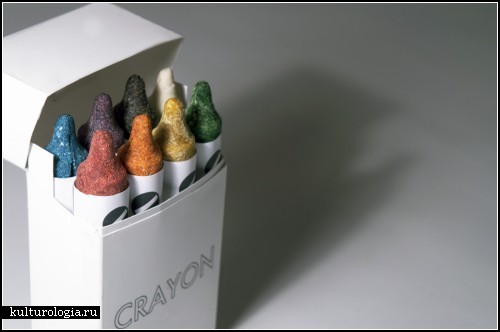 Edible Crayons. Карандаши из овощей и фруктов от Luxirare