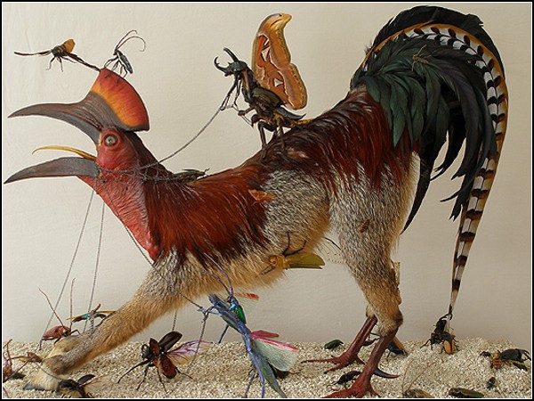Животные-гибриды в скульптурах таксидермиста Enrique Gomez De Molina