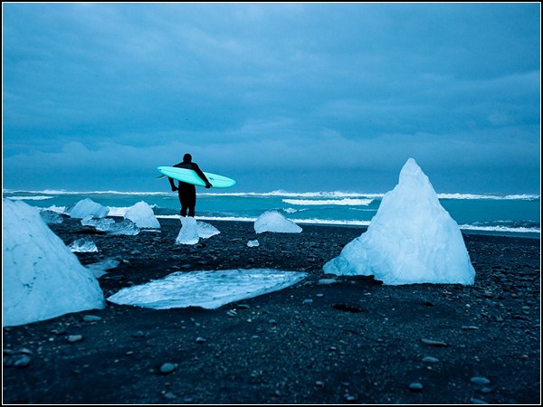 Cold Water Surfing, Iceland