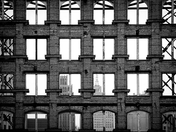 Building Facade, Detroit