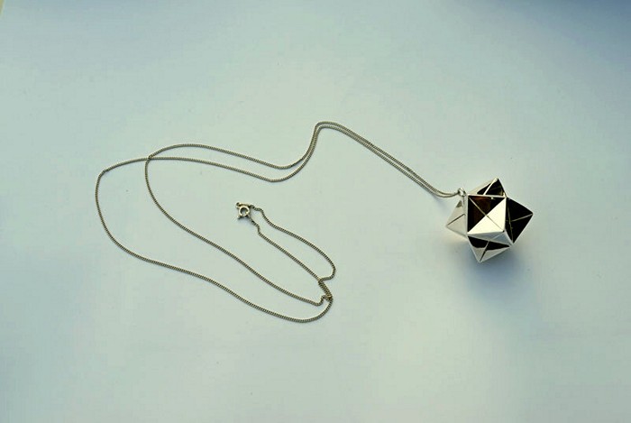 Украшения-оригами из золота и серебра. Серия Origami Jewellery от от Claire & Arnaud