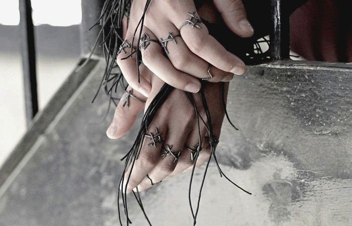 Rune Rings. Серия серебряных колец с рунами от Joanna Szkiela