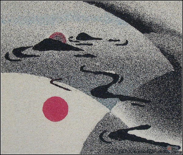Песочные картины японской художницы Ако Цубаки (Ako Tsubaki)