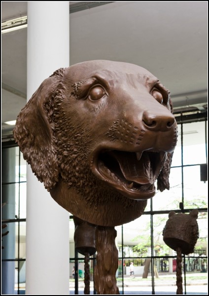 Circle of Animals/Zodiac Heads, 12 скульптур-зодиаков из бронзы