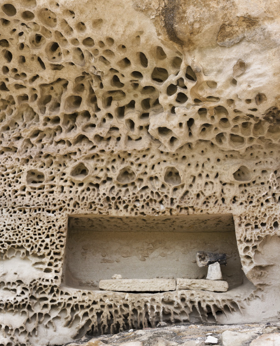Кружевная ниша пещерной мечети. / Фото: Юля Назаренко.
