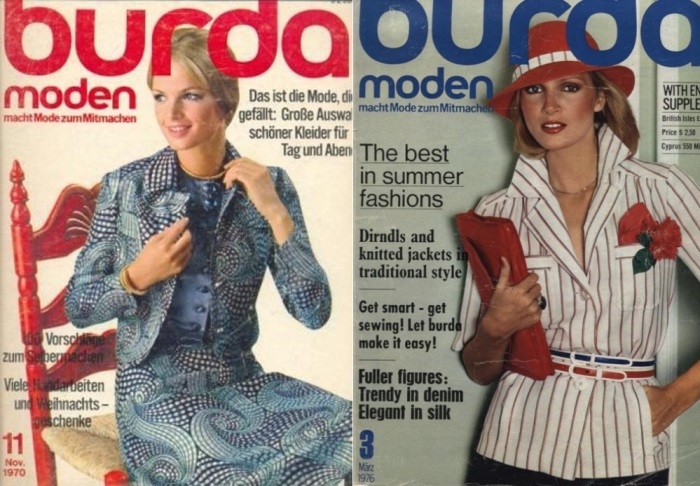 Обложки журнала *Burda moden* 1970-х гг. | Фото: ms77.ru