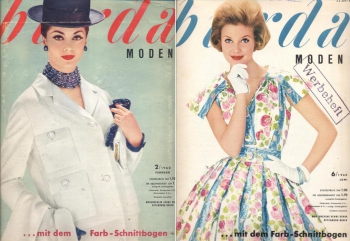 Обложки журнала *Burda moden* 1960-х гг. | Фото: ms77.ru
