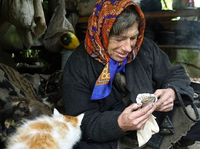 Отшельница, которая отказывается переезжать из тайги к людям. Фото Н. Щербакова | Фото: kp.ru 