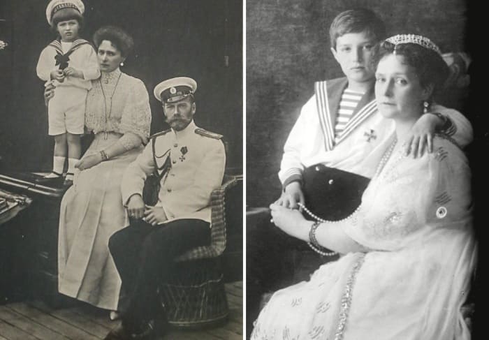 Николай II с супругой и сыном | Фото: rg.ru, pravda.ru
