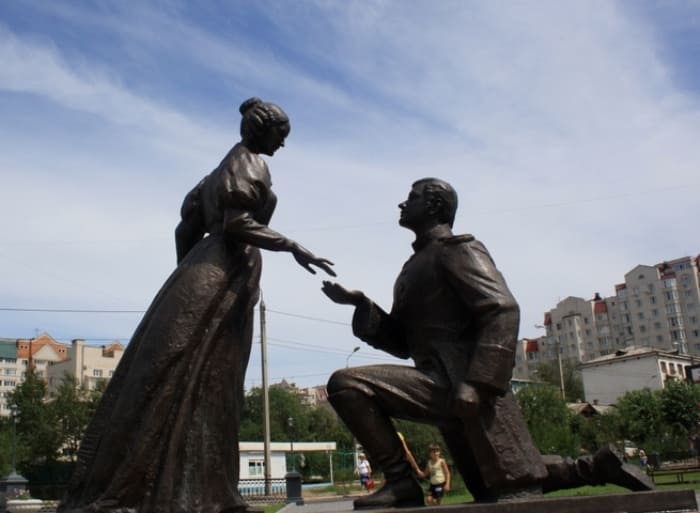 Памятник женам декабристов в Чите | Фото: liveinternet.ru