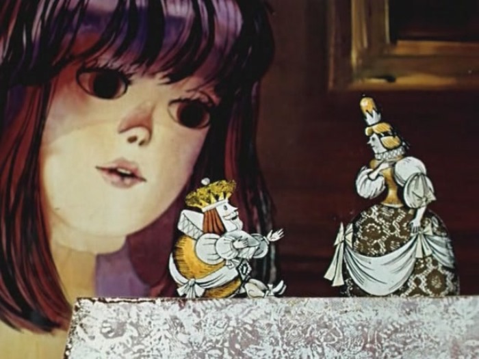 Кадр из мультфильма *Алиса в стране чудес*, 1981