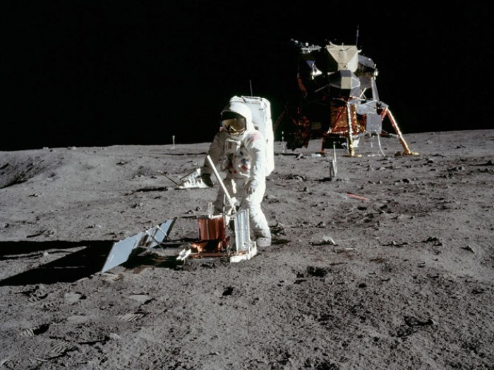 Эдвин Олдрин на Луне | Фото: mosmonitor.ru