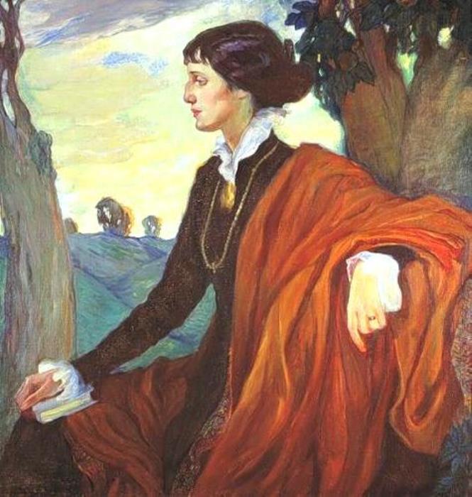 О Кардовская. Портрет А. Ахматовой, 1914