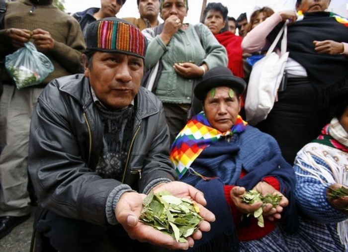 Кокалерос - крестьяне Боливии