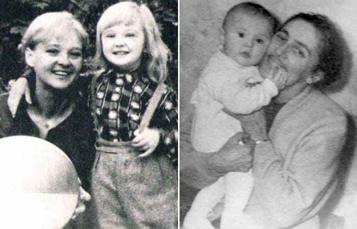 Маша с матерью, Людмилой Гурченко, и бабушкой, Кирой Андроникашвили