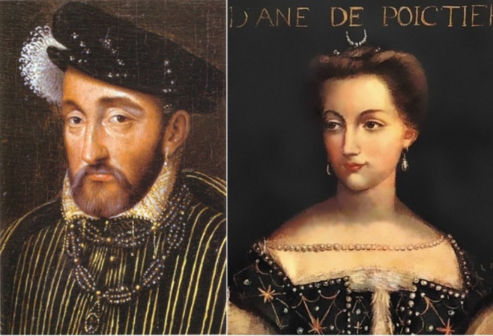 Генрих II и Диана де Пуатье | Фото: liveinternet.ru