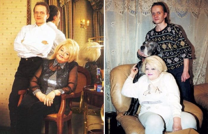 Дмитрий Егоров с матерью