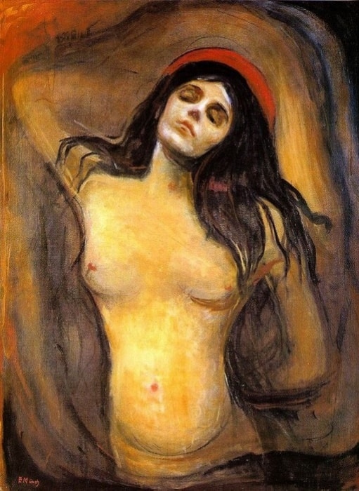 Эдвард Мунк. Мадонна, 1894-1895 | Фото: artchive.ru