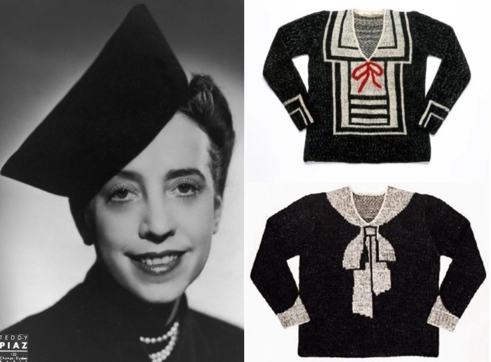 Эльза Скиапарелли и ее находка – свитера с вывязанными бантами-обманками