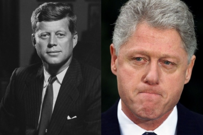 Американские президенты-сексоголики Джон Кеннеди и Билл Клинтон