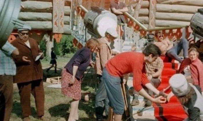 На съемках фильма *Огонь, вода и медные трубы*, 1967 | Фото: riamo.ru