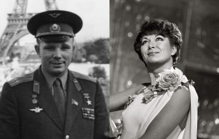 Юрий Гагарин и Эдита Пьеха | Фото: news.myseldon.com