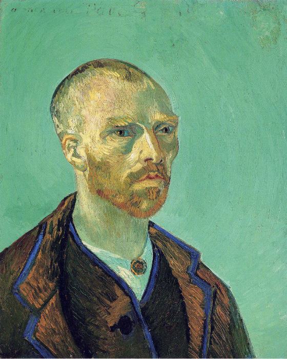 Винсент Ван Гог. Автопортрет, посвященный Гогену, 1888 г.